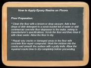 How to Apply Epoxy Resins on Floors