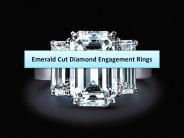 Emerald Cut Diamond Engagement Rings