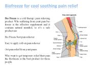 Biofreeze gel pain reliever