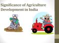Significance of Agriculture Development in India PowerPoint PPT Presentation