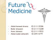 future medicine