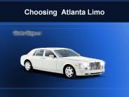 Choosing  Atlanta Limo