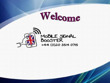 Mobile Phone Signal Booster