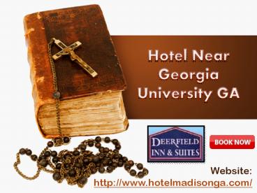 Hotel Near Georgia University GA