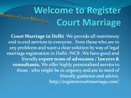 Court marriage in delhi