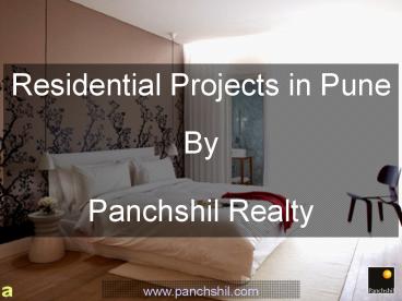 Residential Apartments in Pune by Panchshil Realty