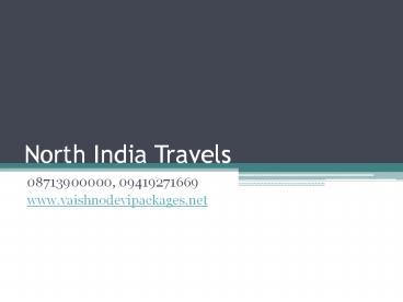 Vaishno Devi Packages