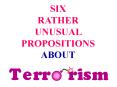 International Terrorism and Lightning PowerPoint PPT Presentation