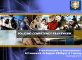 POLICING COMPETENCY FRAMEWORK PowerPoint PPT Presentation