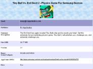 Tiny Ball 2 - Skilled Physics Game for Samsung Devices