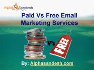 Paid Vs Free Email Marketing Services