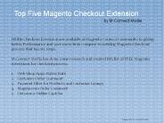 Most Useful Check Out Extension For Magento