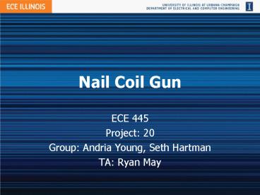 Nail Coil Gun