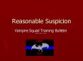 Reasonable Suspicion PowerPoint PPT Presentation