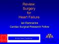 Review: Surgery for Heart Failure PowerPoint PPT Presentation