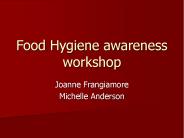 Food Hygiene awareness workshop