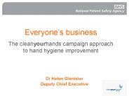 The cleanyourhands campaign