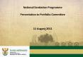 National Sanitation Programme Presentation to Portfolio Committee PowerPoint PPT Presentation