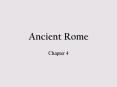 Ancient Rome PowerPoint PPT Presentation