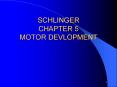 SCHLINGER CHAPTER 5 MOTOR DEVLOPMENT PowerPoint PPT Presentation