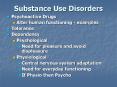Substance Use Disorders PowerPoint PPT Presentation