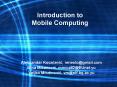 Introduction to Mobile Computing PowerPoint PPT Presentation