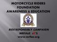 MOTORCYCLE RIDERS FOUNDATION Awareness PowerPoint PPT Presentation
