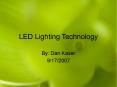LED Lighting Technology PowerPoint PPT Presentation
