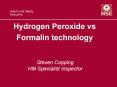 Hydrogen Peroxide vs Formalin technology PowerPoint PPT Presentation