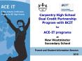 Carpentry High School Dual Credit Partnership Program with BCIT PowerPoint PPT Presentation