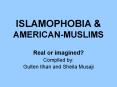 ISLAMOPHOBIA PowerPoint PPT Presentation