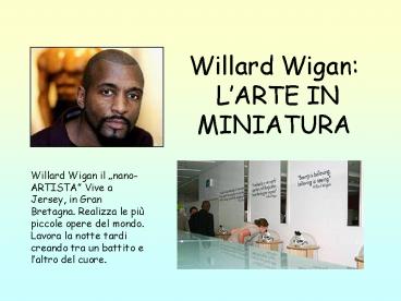 Willard Wigan: L