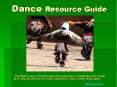 Dance Resource Guide PowerPoint PPT Presentation