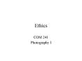 Ethics PowerPoint PPT Presentation