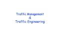 Traffic Management PowerPoint PPT Presentation
