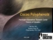 Cocoa Polyphenols