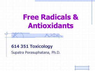 Free Radicals