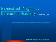 Biomedical Diagnostic Research Laboratory