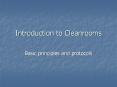 Introduction to Cleanrooms PowerPoint PPT Presentation