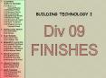 Div 09 PowerPoint PPT Presentation