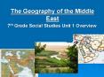 The Geography of the Middle East PowerPoint PPT Presentation