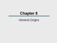 Hominid Origins PowerPoint PPT Presentation