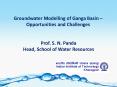 Groundwater Modelling of Ganga Basin  PowerPoint PPT Presentation