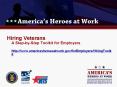 Hiring Veterans A Step-by-Step Toolkit for Employers http://www.americasheroesatwork.gov/forEmployers/HiringToolkit PowerPoint PPT Presentation