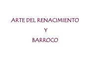 ARTE DEL RENACIMIENTO
