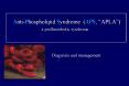 Anti-Phospholipid Syndrome (APS,  PowerPoint PPT Presentation