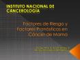 Factores de Riesgo y Factores Pron PowerPoint PPT Presentation