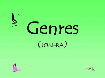 Genres (JON-RA)