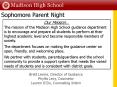 Madison High School Junior Parent Night PowerPoint PPT Presentation