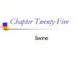 Chapter Twenty-Five PowerPoint PPT Presentation